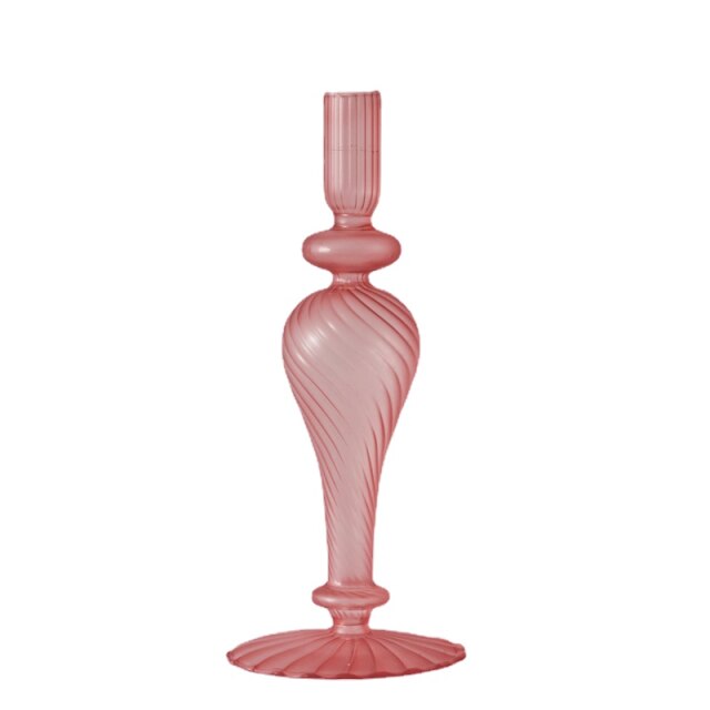 Modern Glass Candleholders - Multi colour