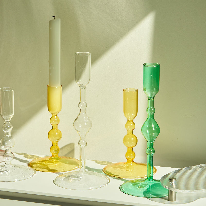 Slim Glass Candleholder