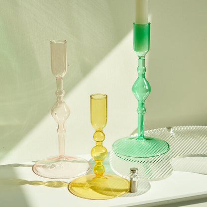 Slim Glass Candleholder