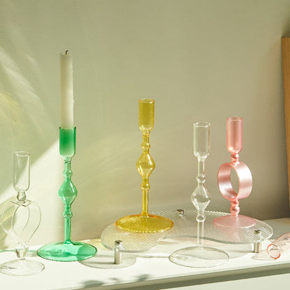 Slim Glass Candleholder