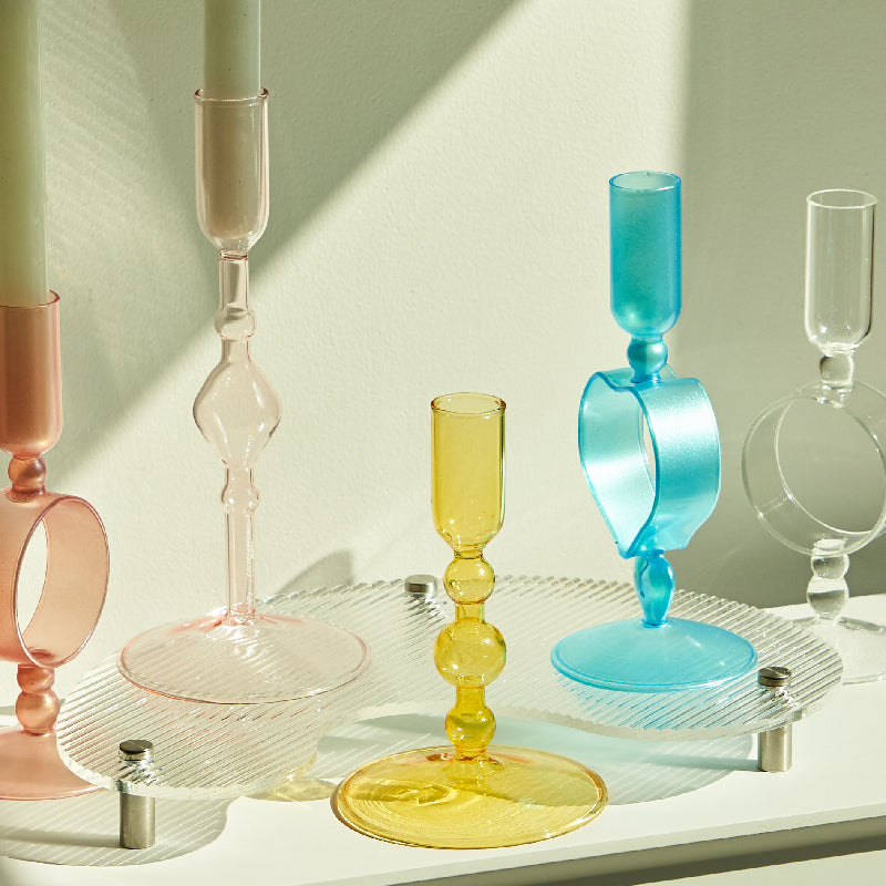 Slim Glass Candleholder