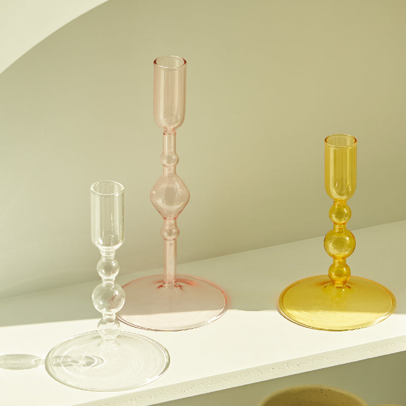 Slim Glass Candleholder