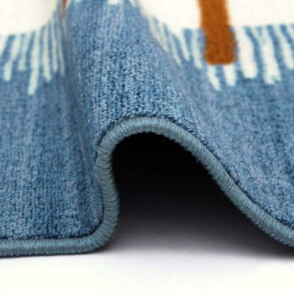 Denim Effect Mat Rug Carpet - Feblilac® Mat