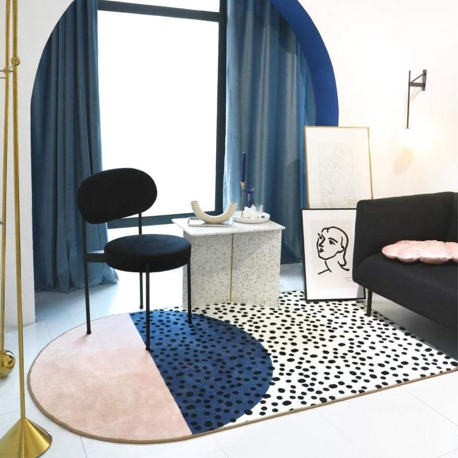 Dotflow Rug Dot Play Geometrical Rug Carpet – Feblilac® Mat