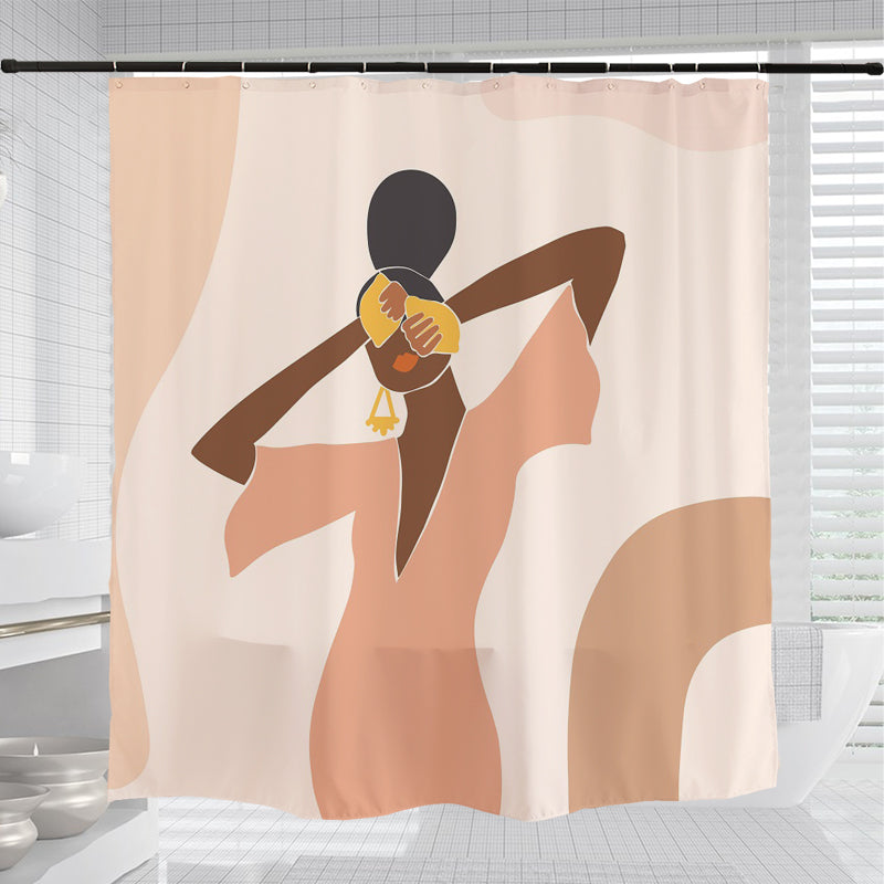 Pink Beauty Shower Curtain - view 2
