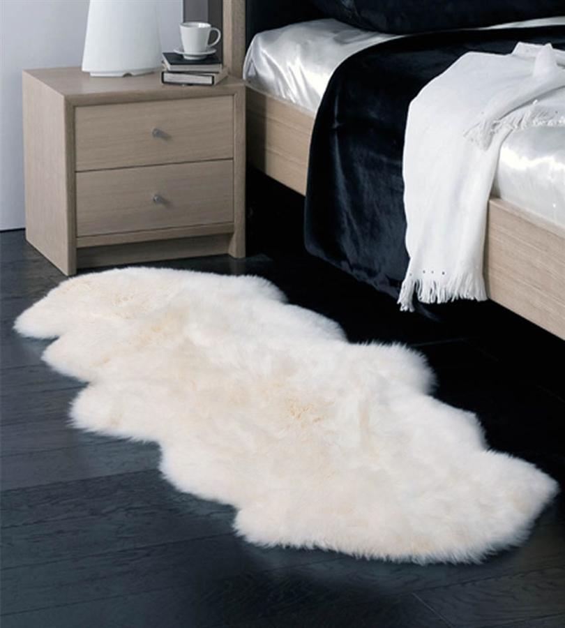 Super-Soft Sheepskin Faux Fur Rug - Feblilac® Mat